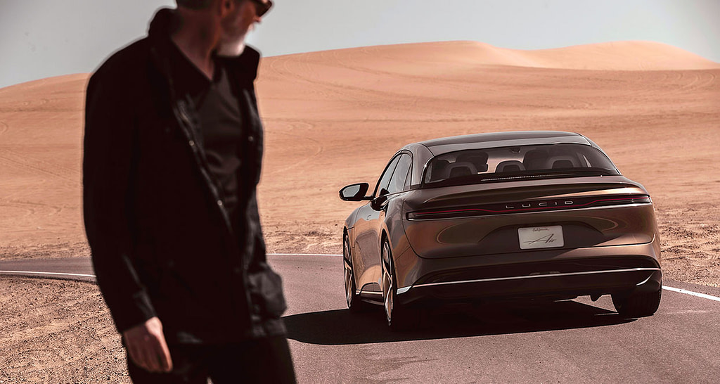 Foto van Lucid Air